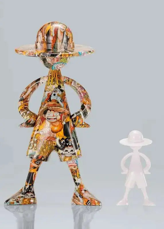 Figurine One Piece Luffy ArtCanvas 1/8 édition limitée 1000 Logs Anniversary