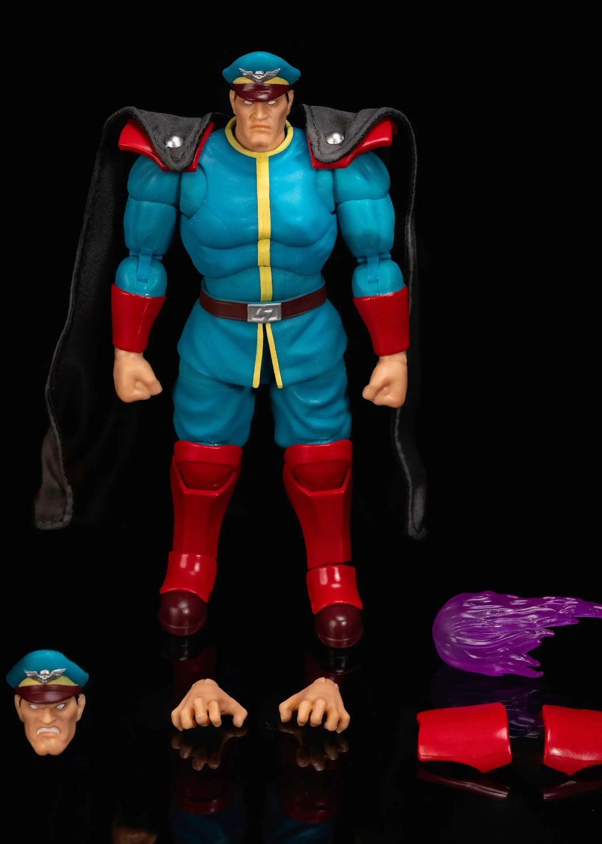 Figurine M. Bison Player 2 variant - Présentation complète avec 25 points d'articulation