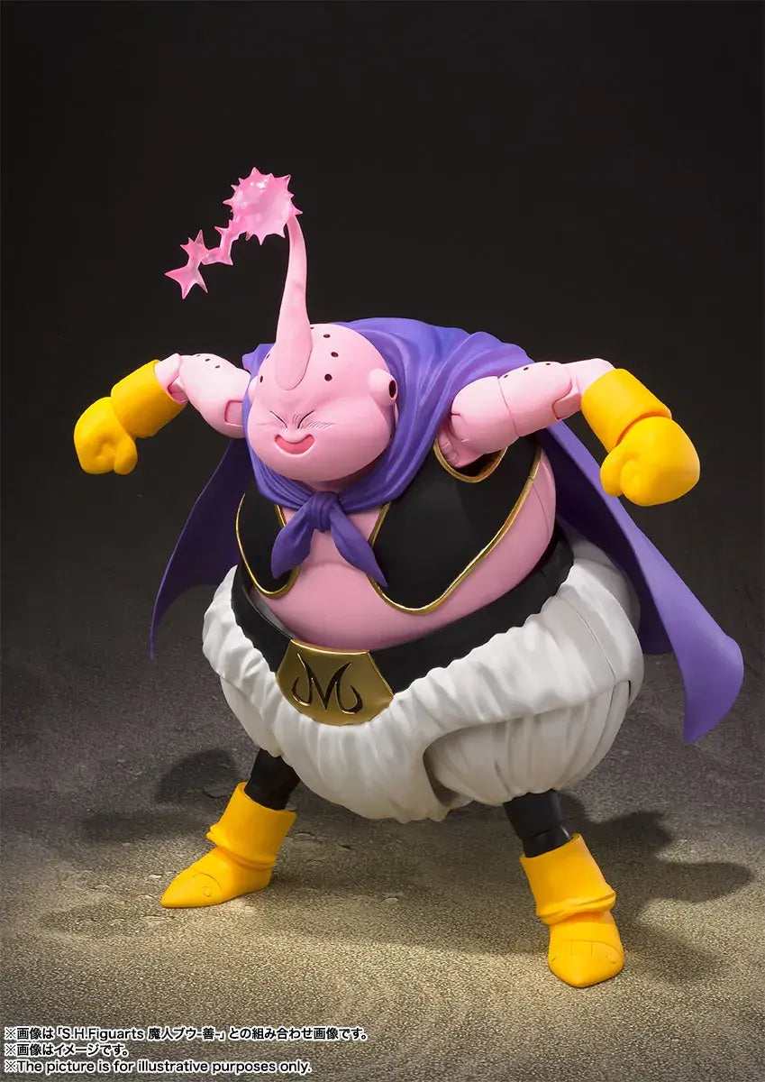 Boîte officielle figurine Majin Buu Good S.H.Figuarts Bandai Dragon Ball Z
