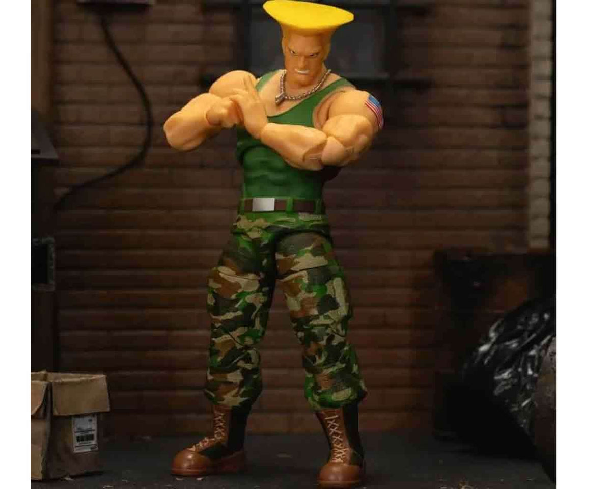 Figurine Street Fighter 2 Guile - de luxe action figure scale 1:12 - Jada Toys