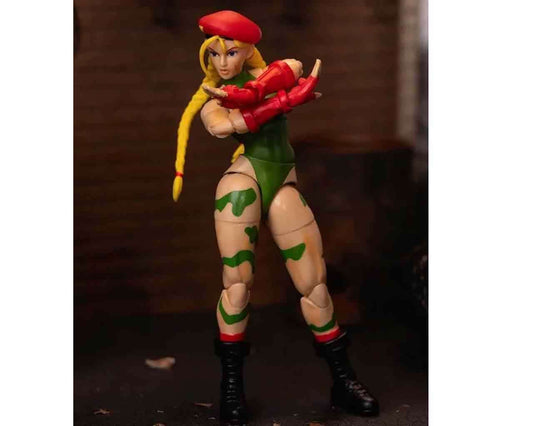 Figurine Street Fighter 2 Cammy - de luxe action figure scale 1:12 - Jada Toys