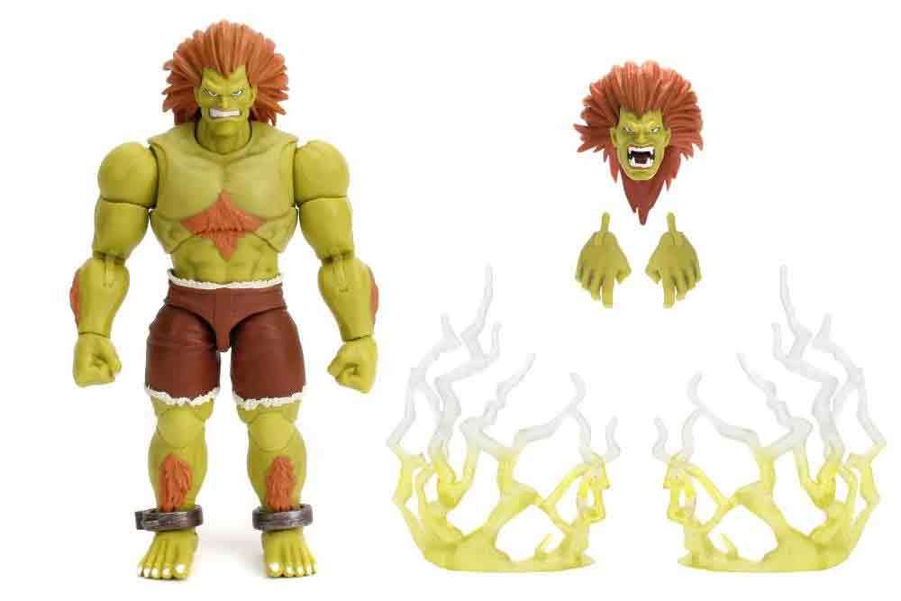 Figurine Street Fighter 2 Blanka - de luxe action figure scale 1:12 - Jada Toys