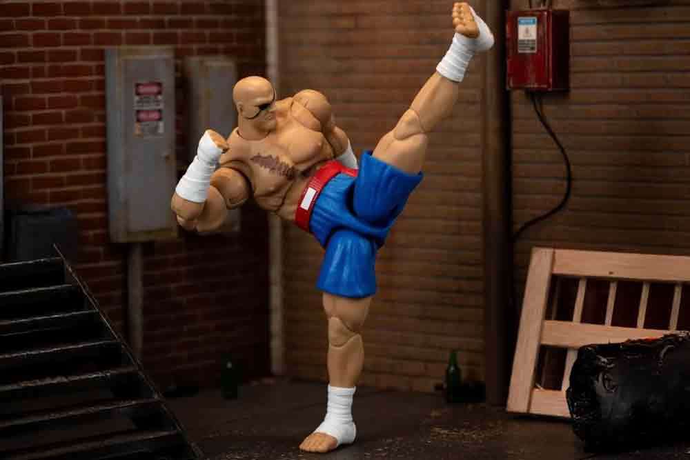 Figurine Street Fighter 2 Sagat - de luxe action figure scale 1:12 - Jada Toys