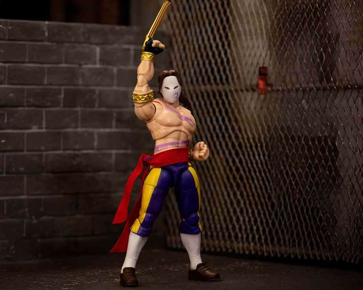Figurine Street Fighter 2 Vega - de luxe action figure scale 1:12 - Jada Toys