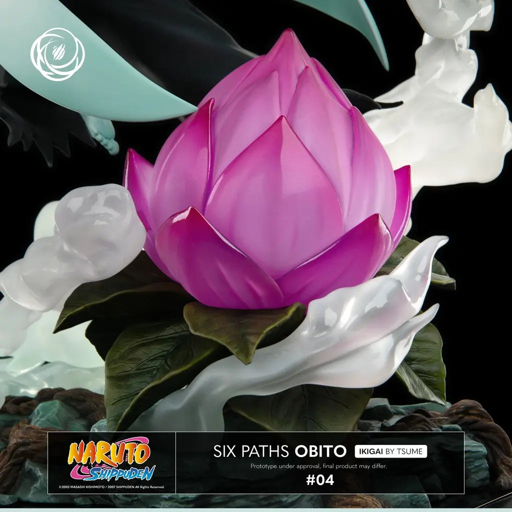 Statue Tsume Obito Six Paths Ikigai gros plan fruit arbre divin détails sculpture 1/6