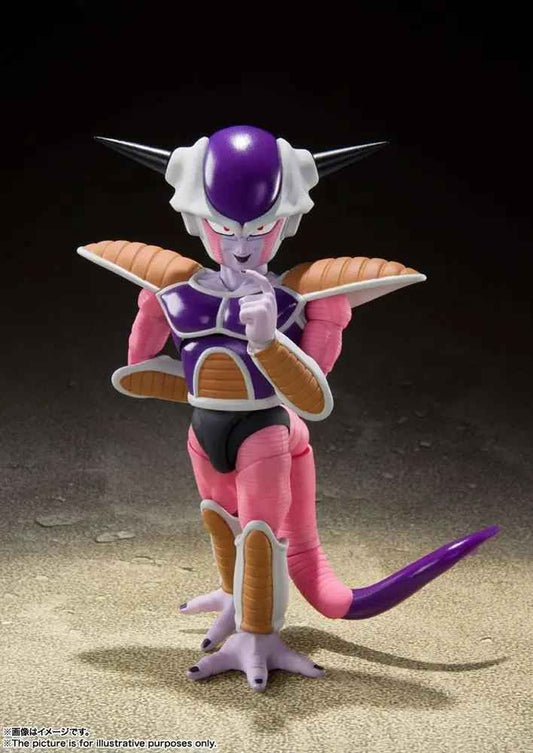 Figurine Freezer First Form Pod Set S.H.Figuarts Bandai - vue de face Dragon Ball Z