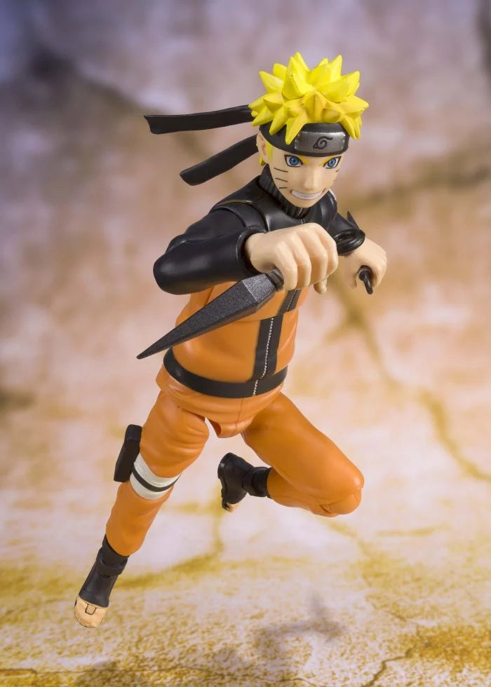 Figurine Naruto Uzumaki pose combat collection officielle