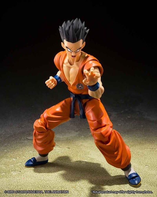 Figurine Yamcha Earth's Foremost Fighter S.H.Figuarts Bandai - vue principale 150mm ABS PVC Tamashii Nations Dragon Ball Z