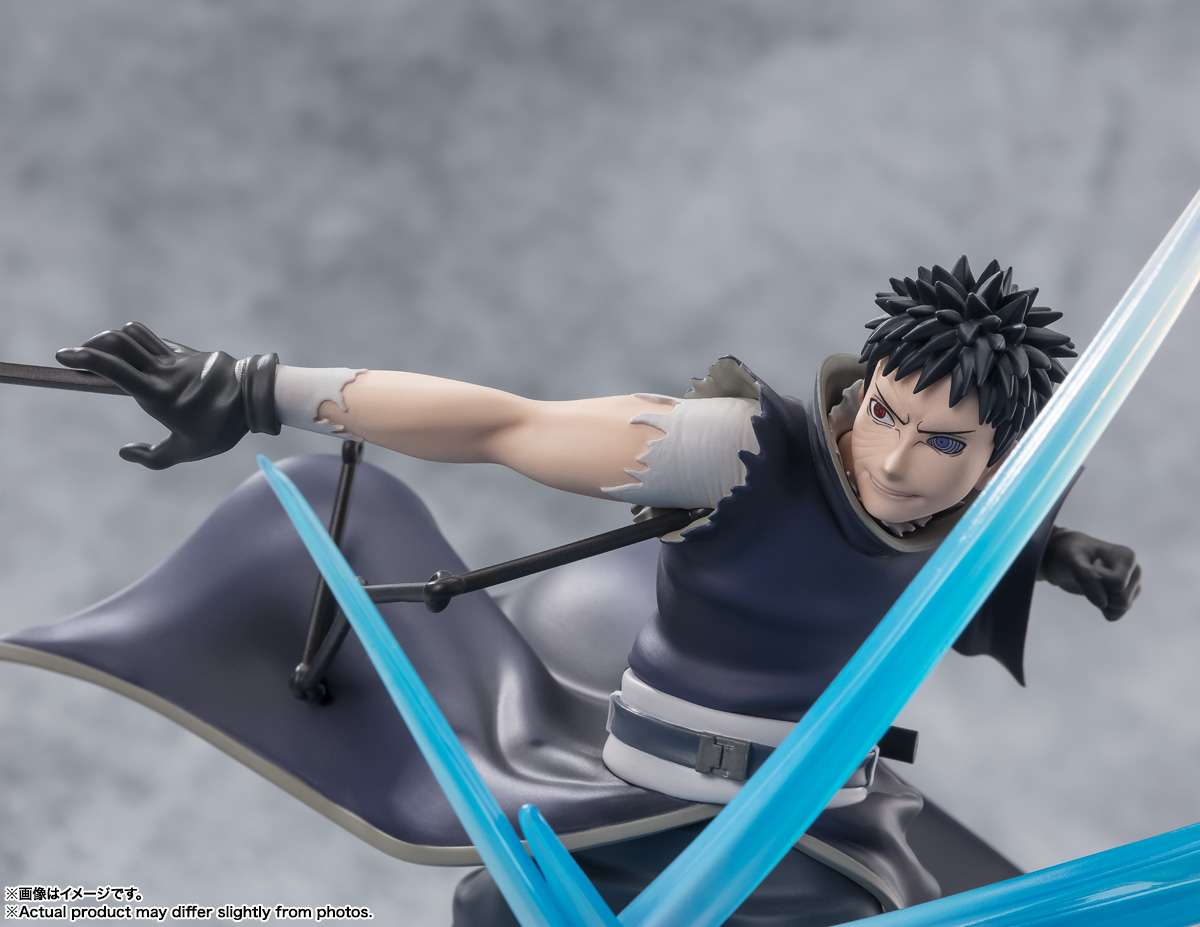 Obito Figuarts ZERO diorama complet vue profil