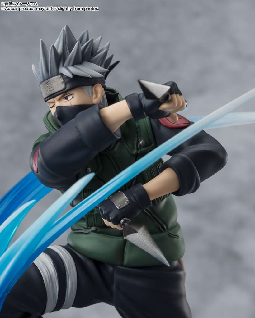 Kakashi Figuarts ZERO diorama complet vue profil