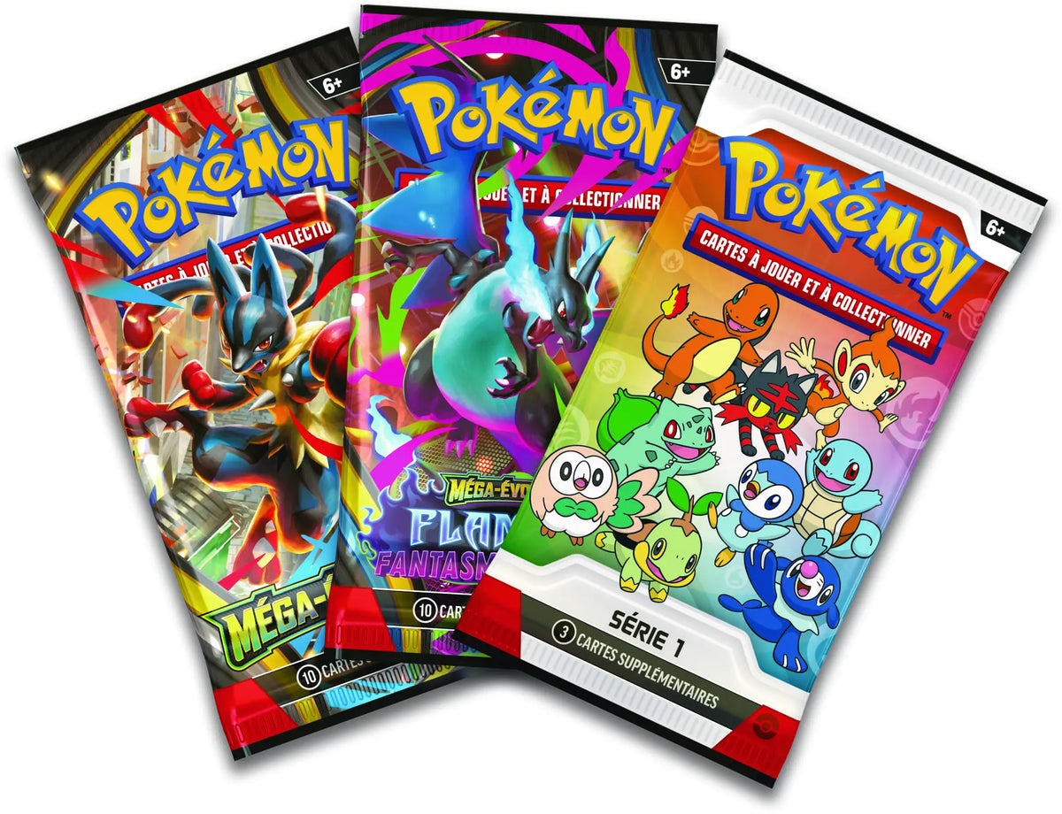 Boosters Pokémon Premiers Partenaires Série 1 – cartes illustration rare Kanto Sinnoh Alola FR