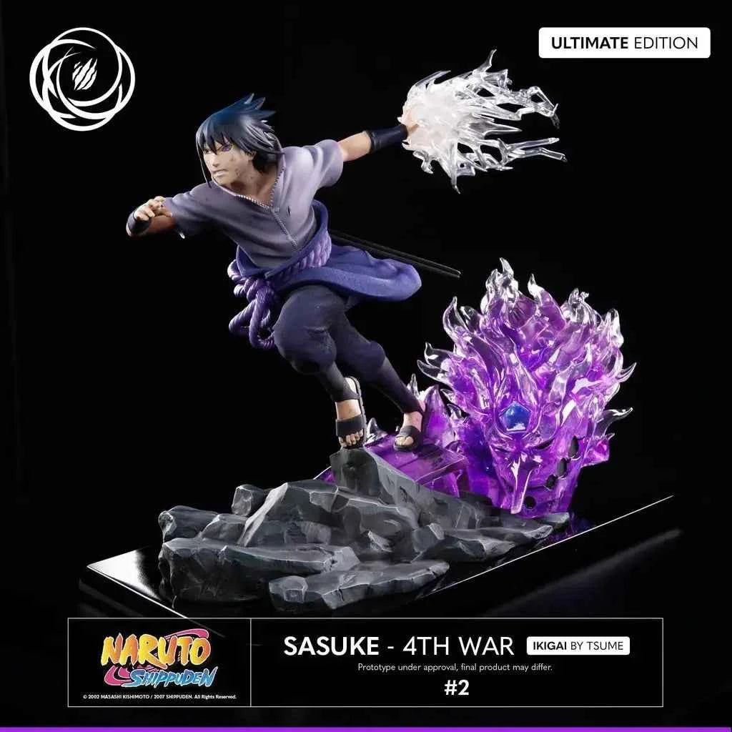 Statue Tsume Sasuke Uchiwa Susanoo Ikigai Ultimate 4th War résine premium 1/6 édition limitée