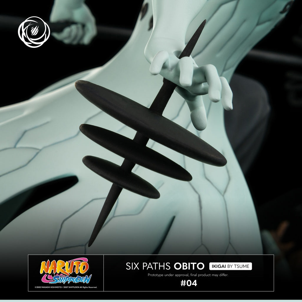 Détails statue Obito Jinchûriki du Jûbi avec orbes de Chakra Tsume 1/6