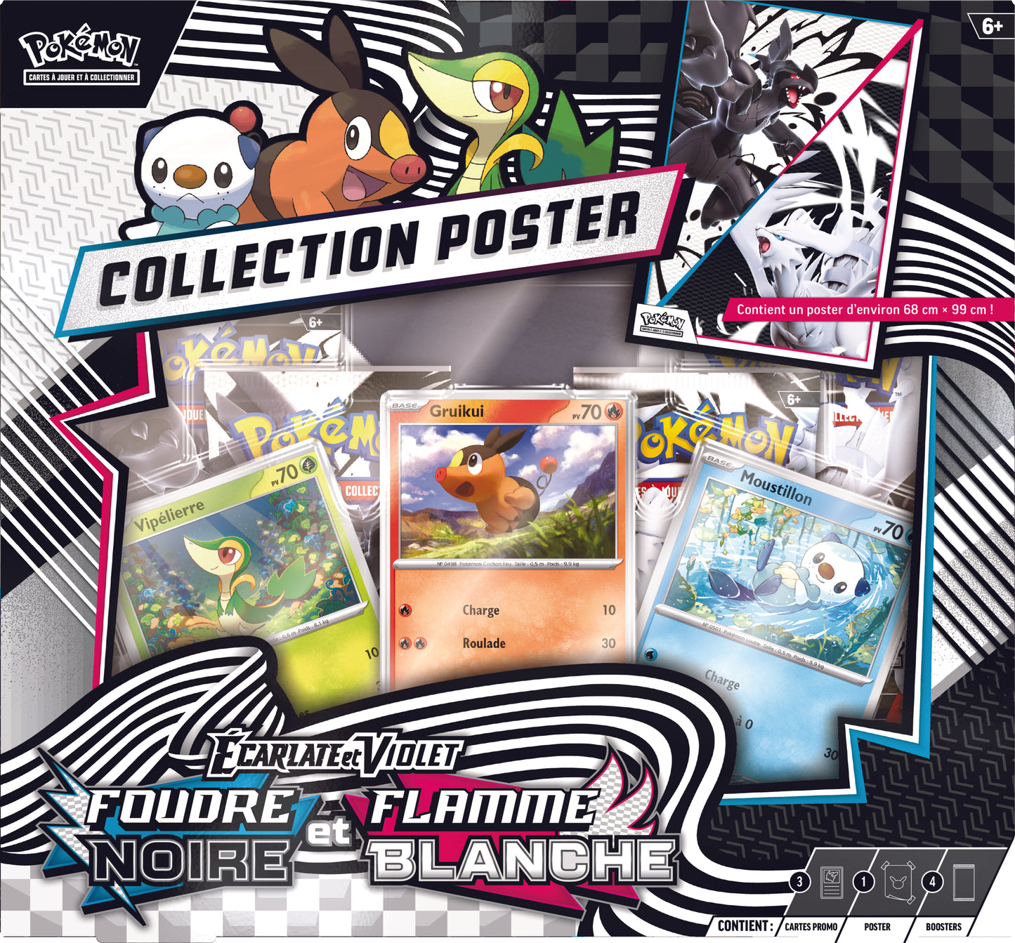 Collection poster Pokémon Écarlate et Violet EV 10.5