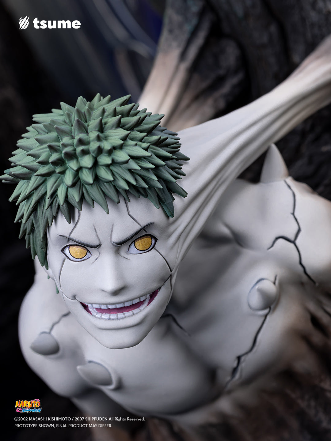 Statue Tsume Obito Uchiha Ultra HQS vue rapprochée Zetsu émergents sculpture premium 1/6