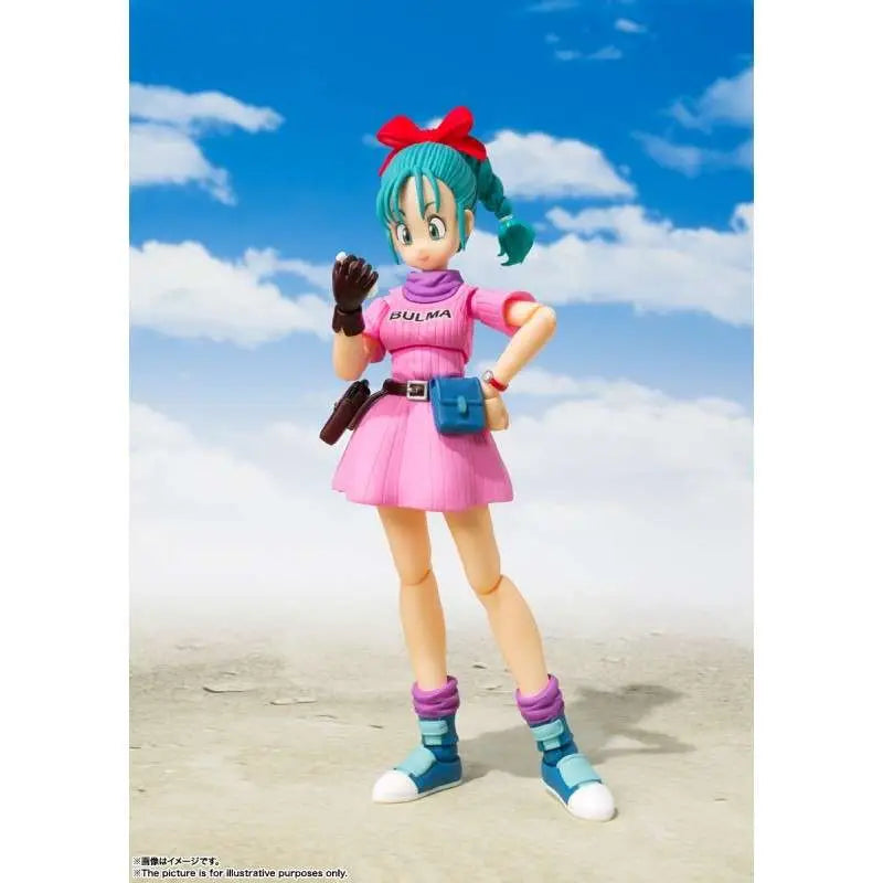 Bulma S.H.Figuarts Dragon Ball - Détails de la figurine 13cm Tamashii Nations