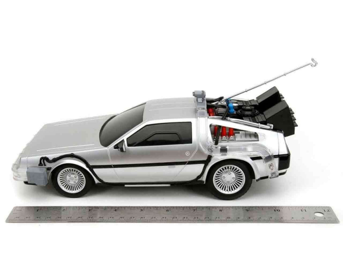 Voiture télécommandée DeLorean DMC 1982 - Réplique officielle Retour vers le Futur 1:16