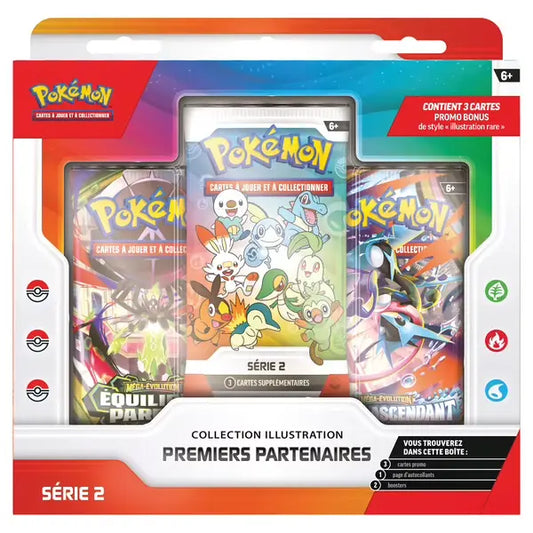 Coffret Collection Illustration Premiers Partenaires - Série 2 - FRANCAIS - TCG Pokemon