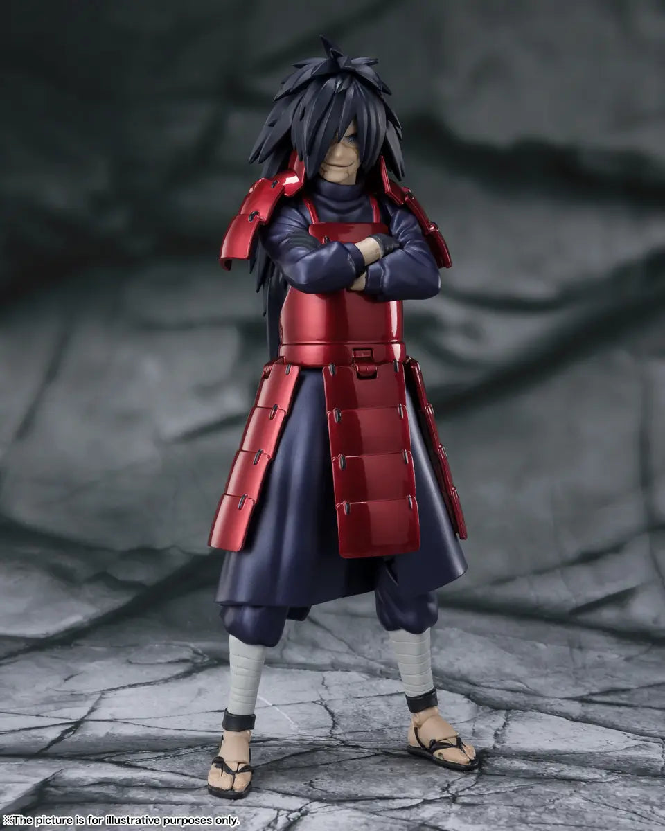 Madara Uchiha S.H.Figuarts multiples articulations ABS PVC qualité premium Bandai