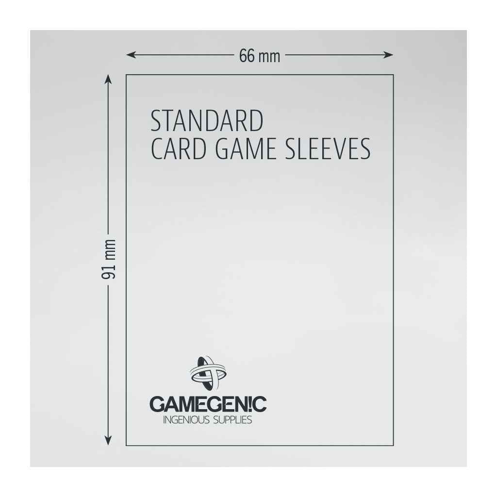 Prime Sleeves - Sachet de 200 protèges-cartes transparents standard - 66 x 91 mm