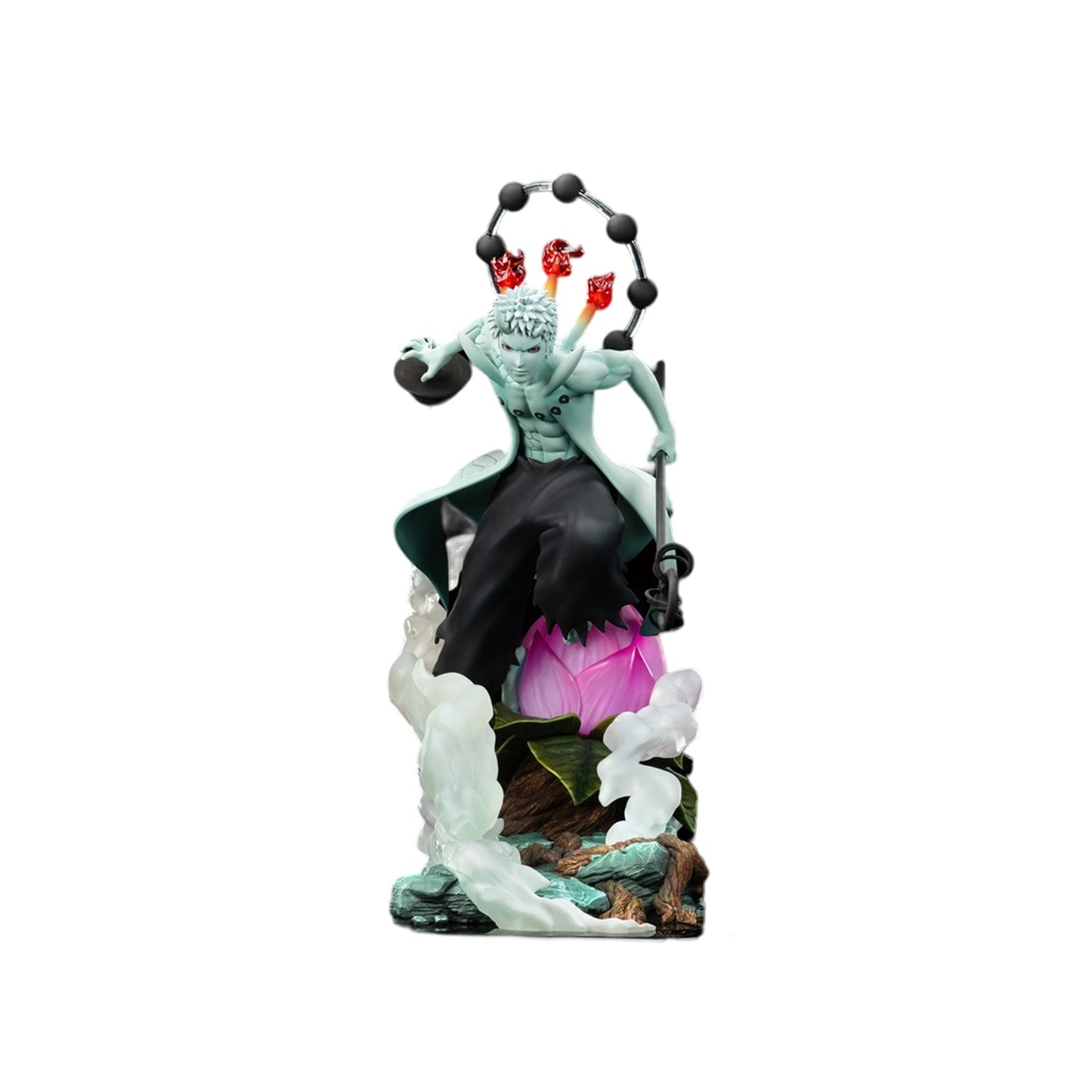 Statue résine Six Paths Obito Ikigai NARUTO SHIPPUDEN vue de face par Tsume