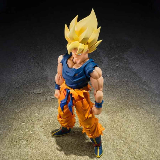 Figurine Dragon Ball Z Super Saiyan Son Goku Fighter rage S.H.Figuarts sh figuarts shf