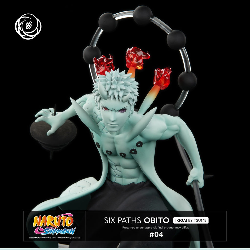 Détails statue Obito Jinchûriki du Jûbi avec orbes de Chakra Tsume 1/6