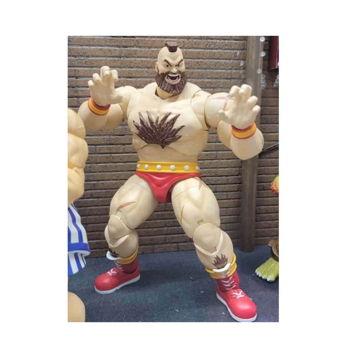 Zangief action figure deluxe 15cm avec 25 points d'articulation Jada Toys