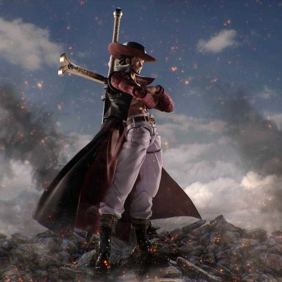 Figurine One Piece Dracule Mihawk HAWKEYE S.H.Figuarts