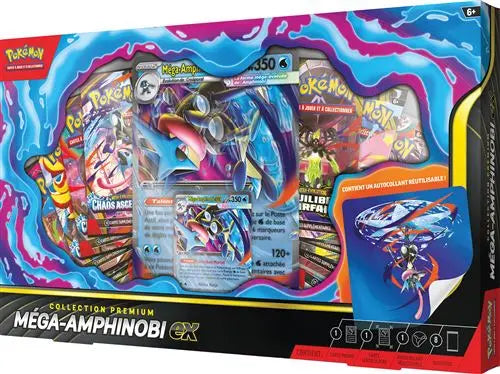 Coffret Collection Premium Méga-Amphinobi-ex - FRANCAIS - TCG Pokemon