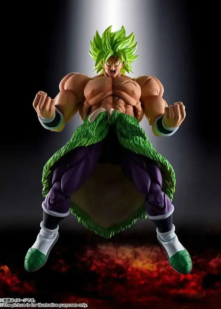 Figurine SH Figuarts Broly Fullpower Dragon Ball Super Bandai collector officielle