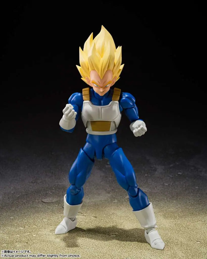 Figurine S.H.Figuarts Vegeta Super Saiyan Dragon Ball Z 135mm – Tamashii Nations