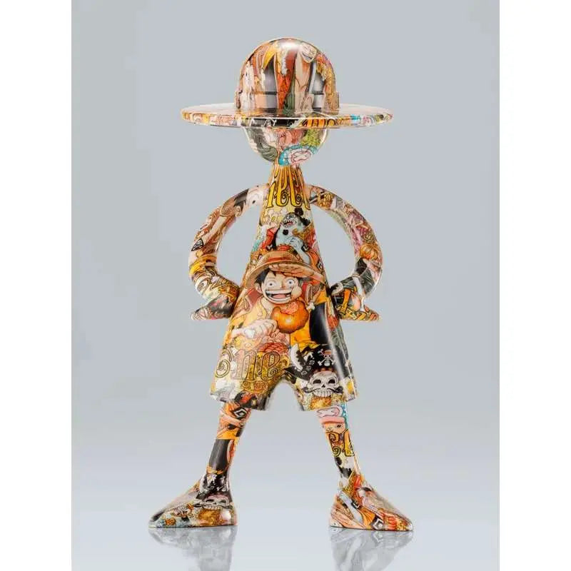 Détail figurine Luffy One Piece ArtCanvas 1/8 édition limitée collector