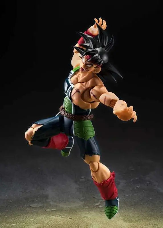 Figurine premium Bardock Dragon Ball Z S.H.Figuarts haute qualité Bandai