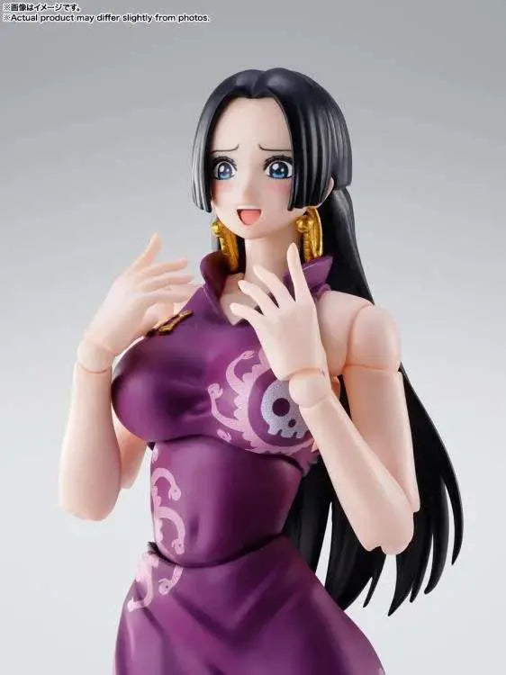 Boa Hancock SHF One Piece Marineford - Figurine articulée premium avec accessoires
