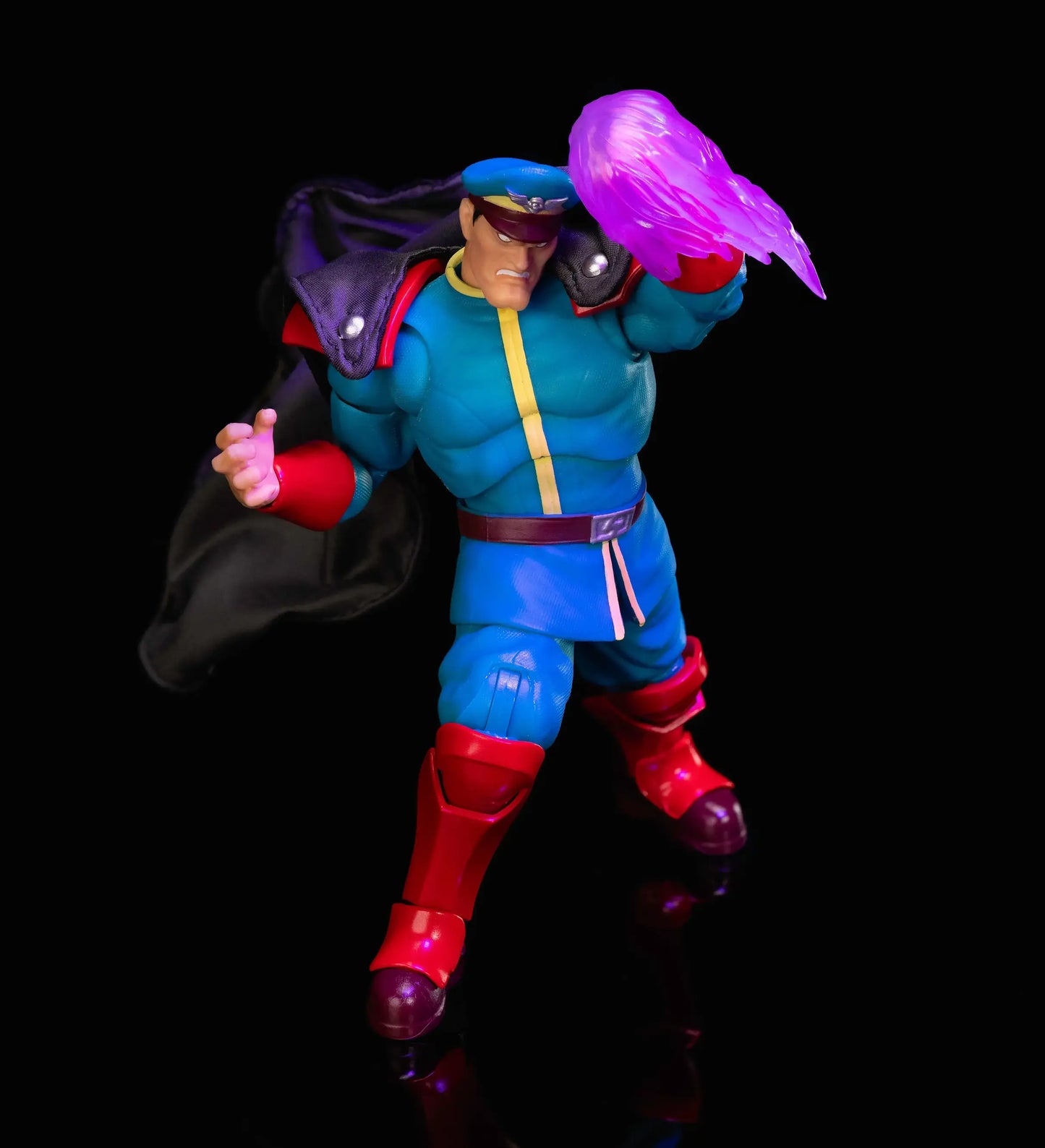 Action figure M. Bison Player 2 Jada Toys - coup de poing Street Fighter 2