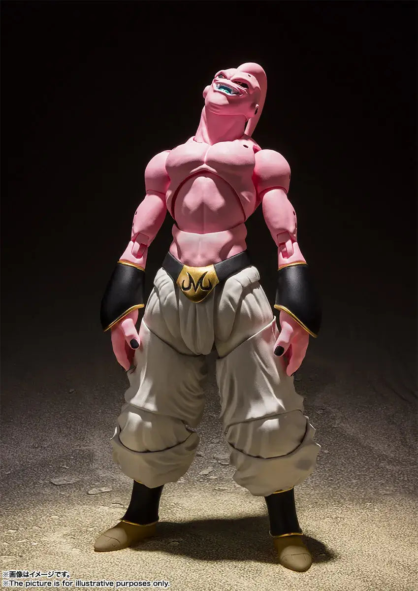 Super Buu figurine SHF Dragon Ball Z tête interchangeable Majin Boo