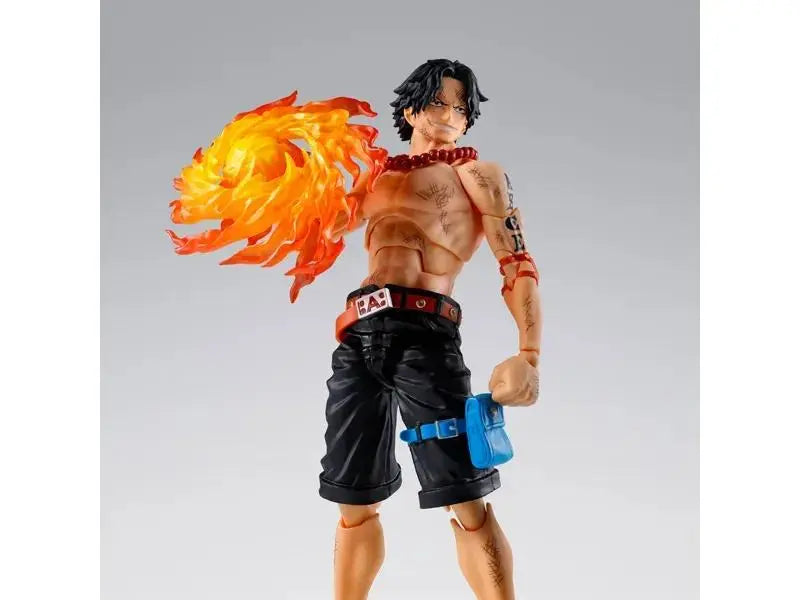 Figurine Portgas D. Ace S.H.Figuarts – Pose dynamique Marineford