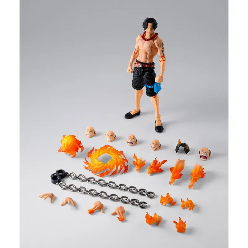 Figurine Portgas D. Ace – Pièces d'expression interchangeables