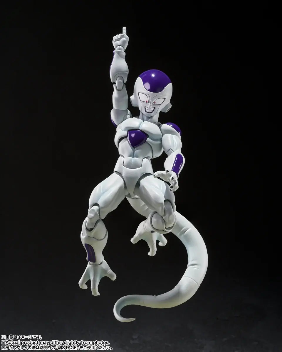 Figurine Frieza Dragon Ball Z S.H.Figuarts – pose dynamique saga Namek