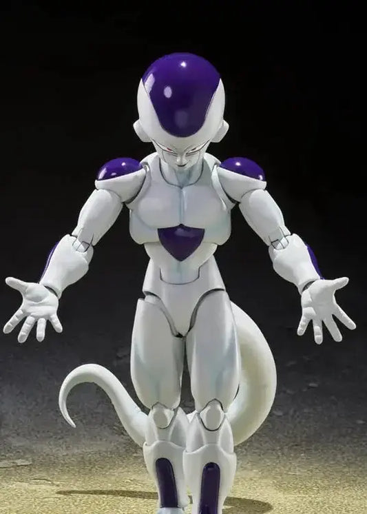 Figurine S.H.Figuarts Frieza 4ème forme Dragon Ball Z – vue de face, Bandai Spirits