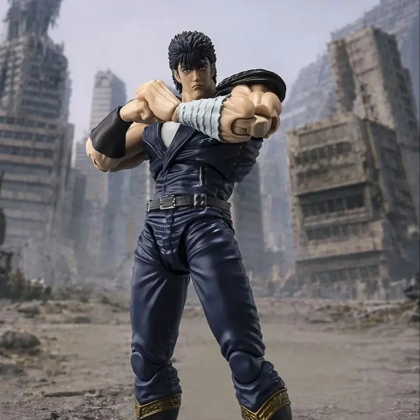 Figurine S.H.Figuarts Kenshiro Fist of the North Star - détails sculpt Bandai