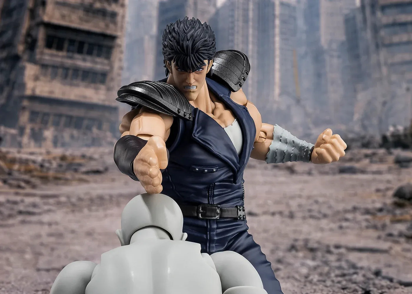 Têtes interchangeables Kenshiro S.H.Figuarts - expressions combat Fist of the North Star
