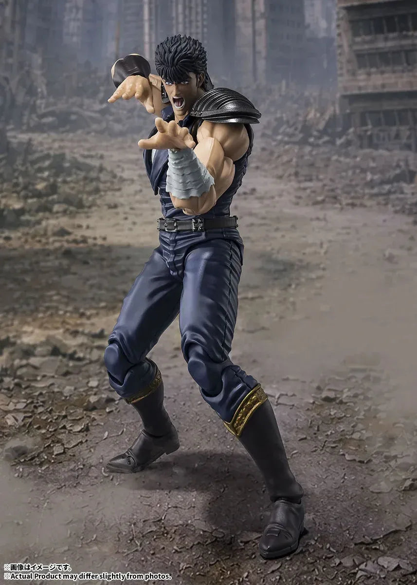 Figurine S.H.Figuarts Kenshiro - articulation pose de combat Hokuto Shinken