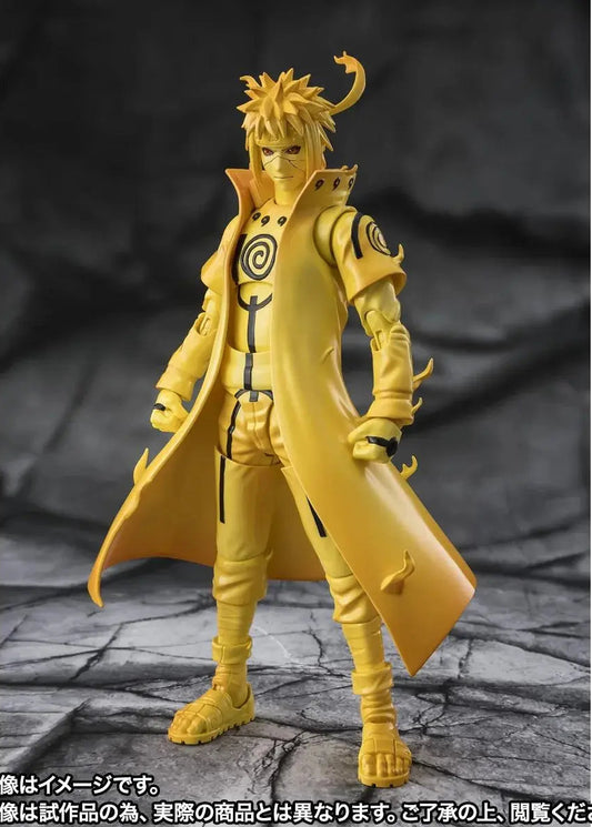 Figurine S.H.Figuarts Minato Namikaze Kurama Link Mode Bond of Light – Naruto Shippuden – Tamashii Nations