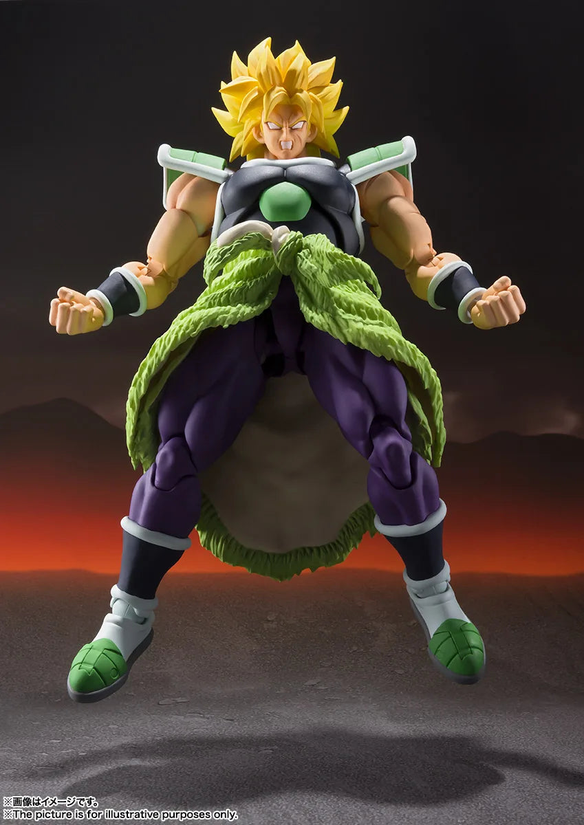 Figurine S.H.Figuarts Broly Dragon Ball Super 190mm – Tamashii Nations