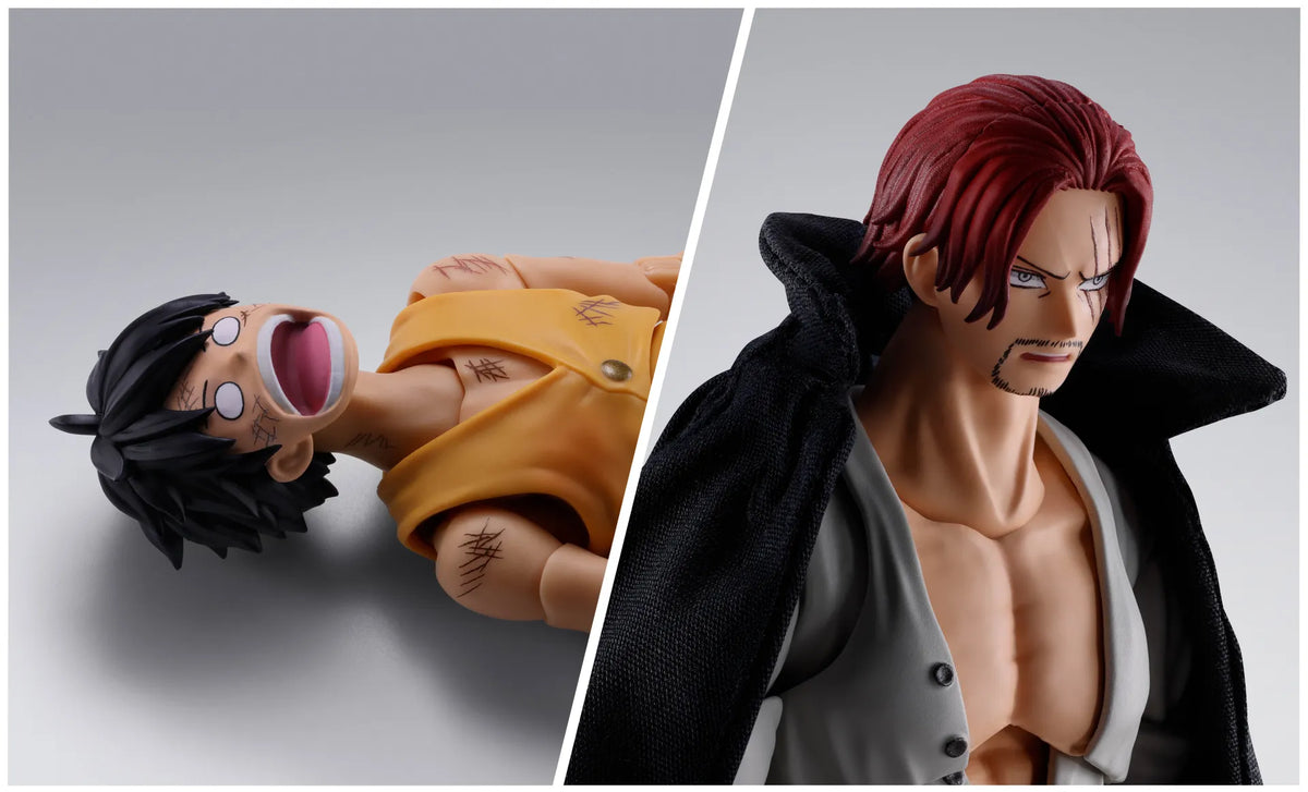 Tamashii Nations Shanks Marineford – figurine articulée One Piece SHF