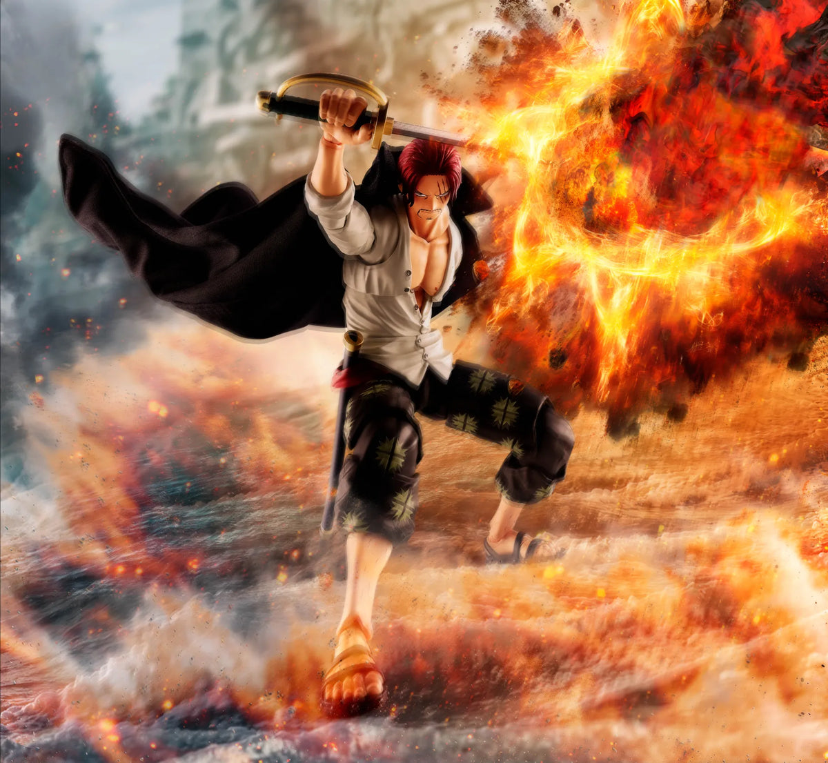 Shanks Marineford figurine S.H.Figuarts – gamme collector Bandai Spirits