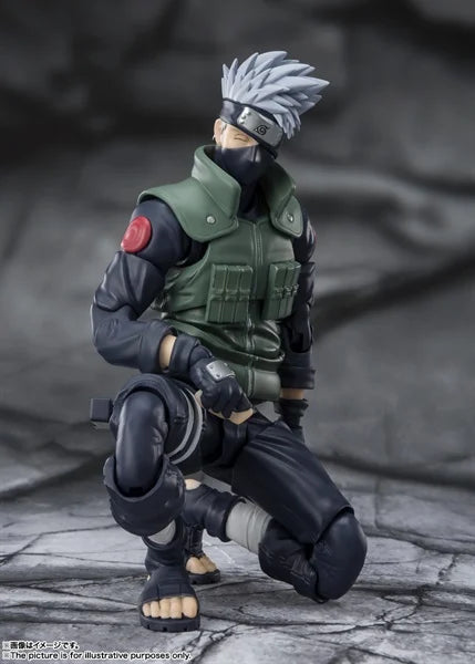 S.H.Figuarts Kakashi Hatake Naruto Shippuden – figurine collector Sharingan officielle