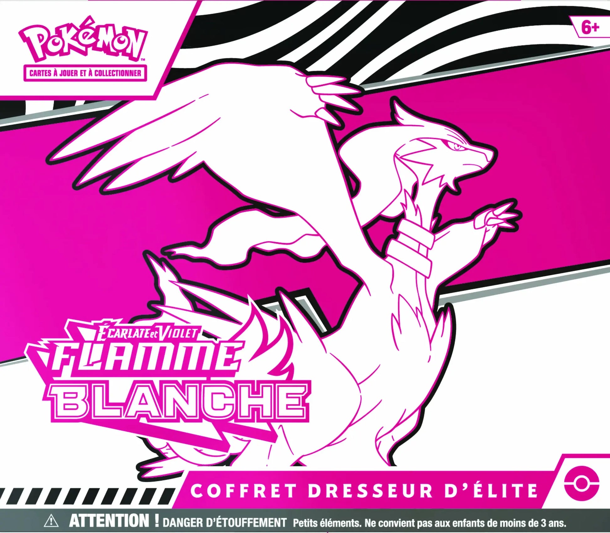 EV 10.5 : Coffret Dresseur d'Élite - ETB- Écarlate et Violet - Flamme Blanche - FRANCAIS